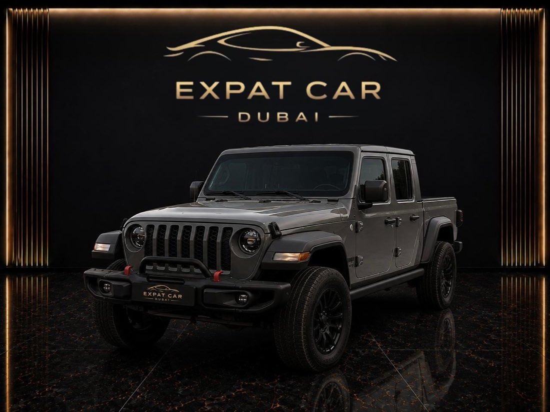 Jeep Gladiator livrée par Expat Car Dubai